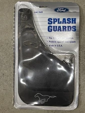 PAIR OEM Ford Mustang® 2008-2014 REAR FLAT SPLASH GUARD MUD PROTECTOR FLAPS