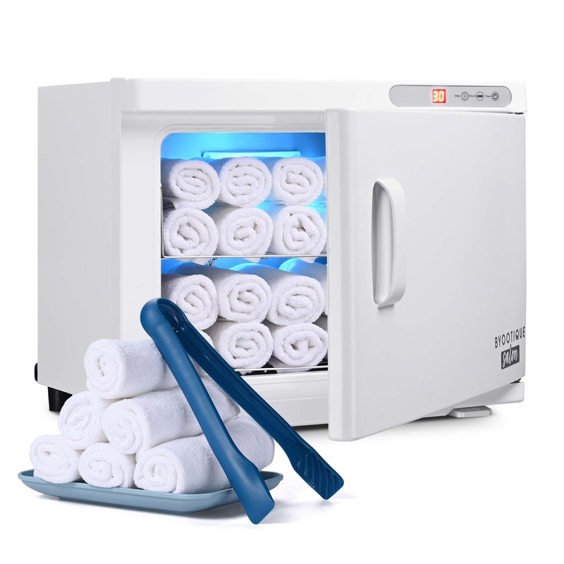 Byootique 23L Portable Hot Towel Warmers for Facial Heater Nail Salon Med Spa