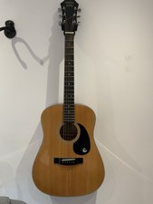 Epiphone by Gibson PR-300 Acoustic Guitar R/H Vintage 1980s with Flight Case YE