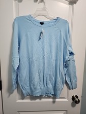 Torrid Baby Blue Long Sleeve Sweater Plus Size 2 NWT