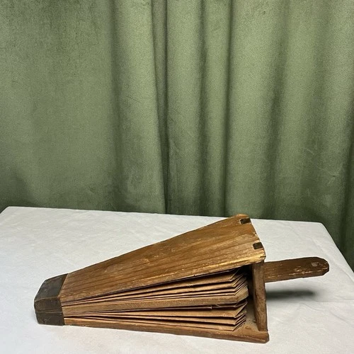 Primitive Fireplace Bellows Wood With Cooper Hardware Cottagecore