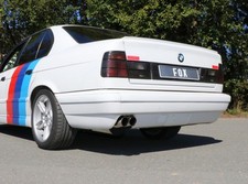 Fox Sport-Abgasanlage BMW 5er E34 530i 535i Limo+Touring 2x76mm scharfkantig