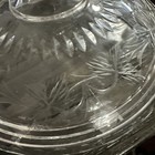 Antique Etched CANDY DISH Divided w/Lid STERLING KNOB Finial — photo 6