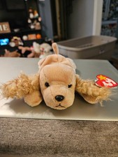 Ty Beanie Baby Spunky The Cocker Spaniel From 1997 Retired With Tags