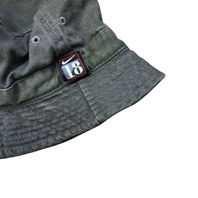 90s NIKE バケハ クラッシャー ハット 90'S Nike Crusher Hat Bucket Vintage White Tag Men Hat Accessory