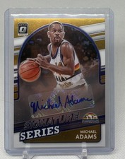 🏀 21-22 Panini Donruss Optic - Michael Adams Autograph - #SS-MAD. ✍️🏀