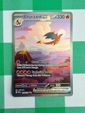 Charizard ex 199/165 SIR Sv: Scarlet & Violet 151 Holo Pokemon TCG - NM