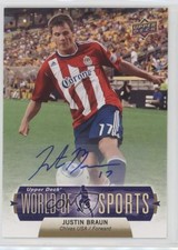 2011 Upper Deck World of Sports Auto Justin Braun #230 Auto 0b2