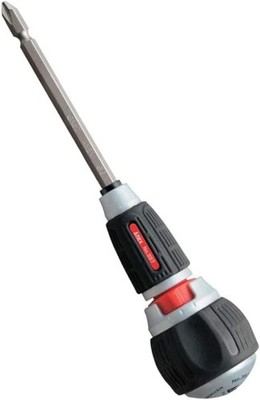 ANEX No.397-D Quick Ball 72 Ratschenschraubendreher Kreuzschlitz Schlitz Bit ...