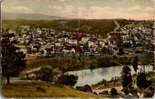 Clifton Forge Virginia VA : PANORAMIC SCENE d/24 BA7945