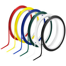 6 Rolls 1/8 Whiteboard Tape - Thin Dry Erase for Art, Charts  Whiteboards - Pin