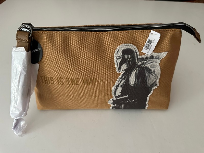 Mandalorian Grogu Doff Cosmetic Bag This is the way! Sold Out