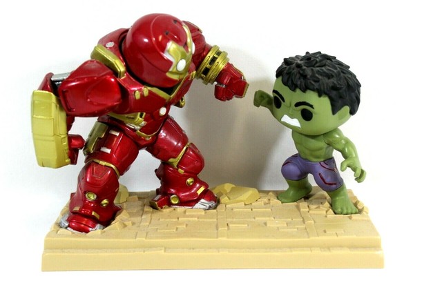 Funko Pop! Marvel: Hulkbuster vs. Hulk Movie Moments Figures (31269) for sale online | eBay