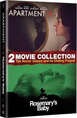 APARTMENT 7A + ROSEMARY'S BABY - 2-MOVIE COLLECTION - DVD - MIA FARROW - NEW!