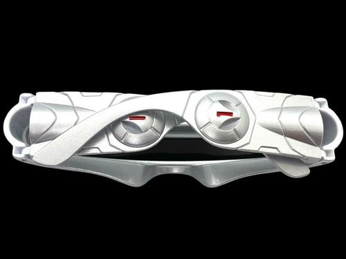 Silber Space Roboter Alien Party Futuristisches Schild DJ SONNENBRILLE Zyklop Kostüm - Bild 8 von 8