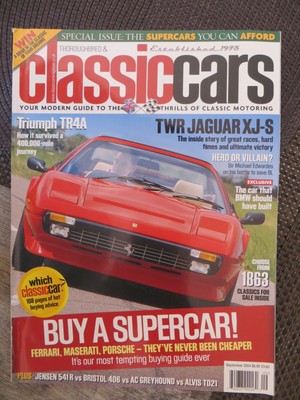 Thoroughbred & Classic Cars - 9 / 2004 - Jensen Bristol Ferrari TVR Triumph