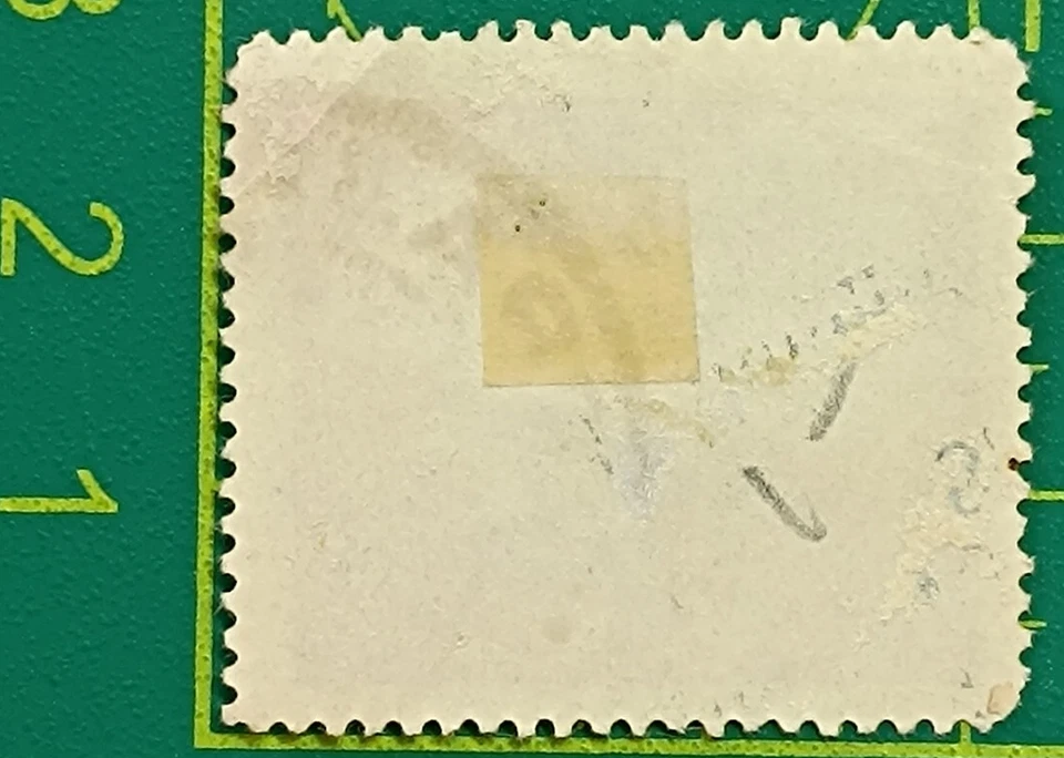 Sellos de Checoslovaquia 1920, Sc A8, #77,200h violeta, agricultura y ciencia, usados Foto 4 de 4