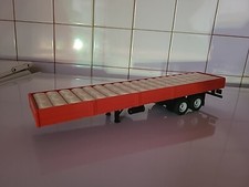 REMORQUE DE SEMI SEULE : REMORQUE PLATEAU Echelle 1/43e neuf