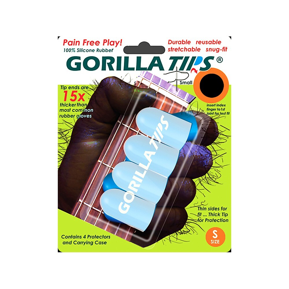 Защитные накладки на кончики пальцев Gorilla Tips Прозрачные Маленькие 2190₽