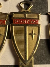 Pontiac Firebird Trans Am GTO Judge Original Antique Key Blank Gold Plated Read