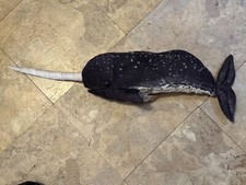 Folkmanis NARWHAL Hand Puppet Plush Toy Doll