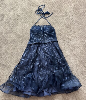 JJ's House Women's Navy Mini Dress Homecoming/Prom Size 4 | eBay
