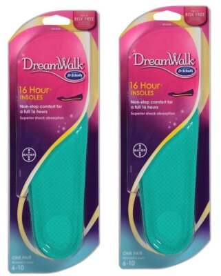 (2 Pack) Dr. Scholl's DreamWalk 16 Hour Shoe Insole | eBay