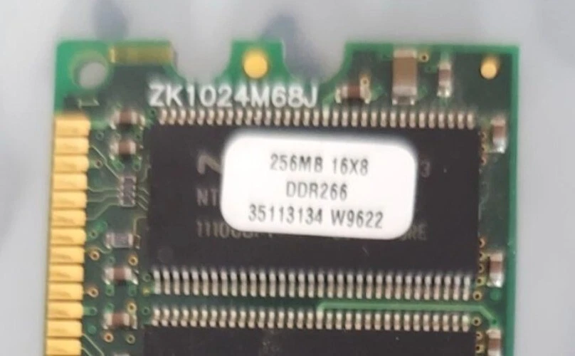 256MB 2RX8 SDRAM SD PC133 133MHZ CL3 168PIN NON-ECC DUAL RANK 16X8 - Image 2 of 3