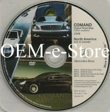 2004-2006 Mercedes S350 S500 S600 S55 CL 600 500 55 65 Navigation DVD US Map OEM