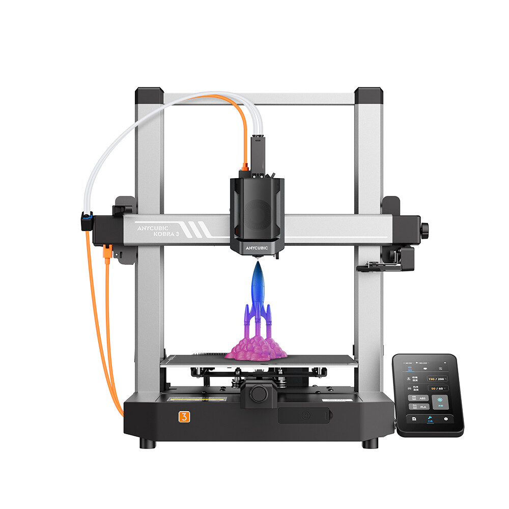 Kobra 3 Max Specs Anycubic Kobra 3 Max - 420x420x500mm Build