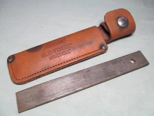 Vtg. Schrade Old-Timer Honesteel pn HS-1 w/Leather Sheath