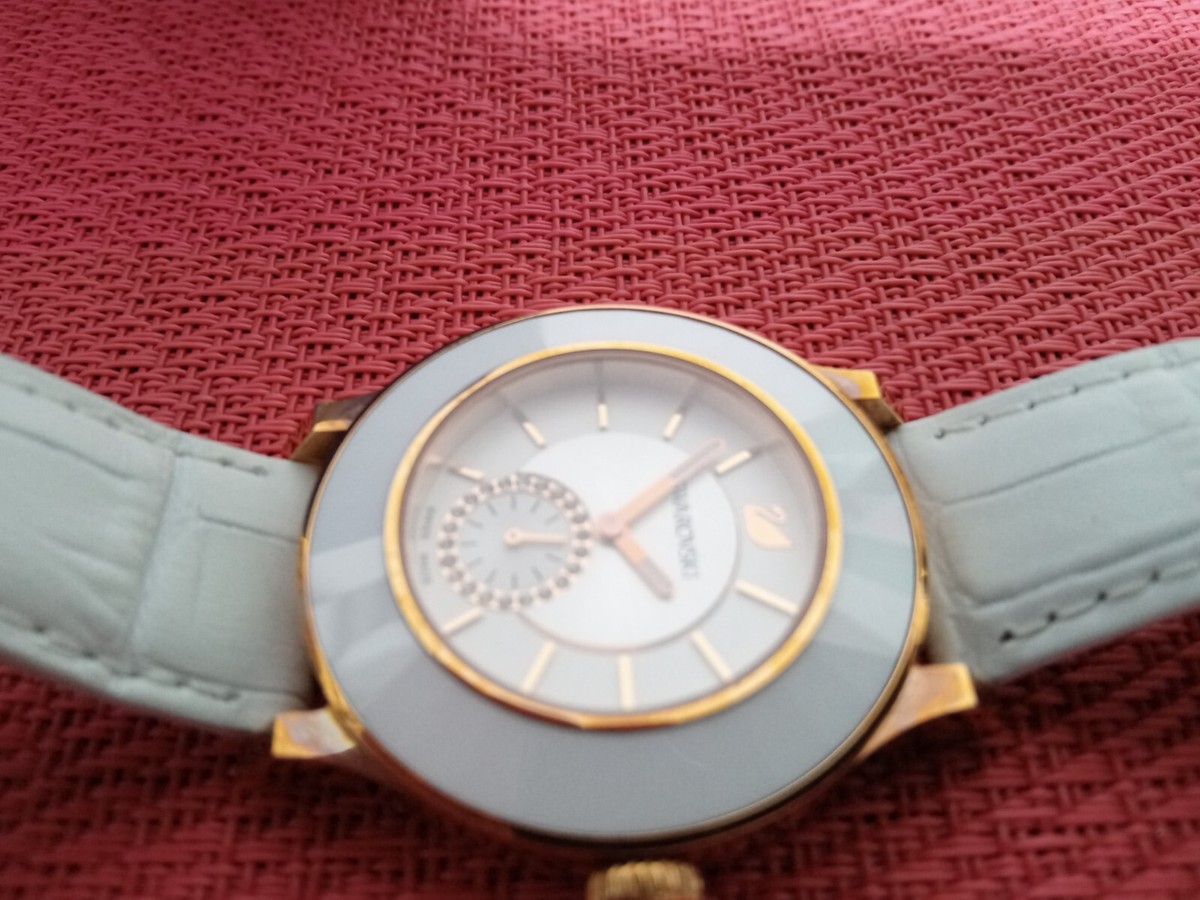 Swarovski Octea Classica White Rose Women's Watch 5043143 | eBay