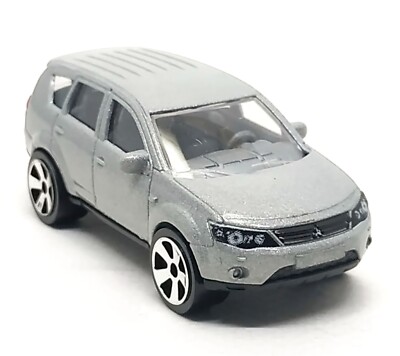 Majorette Mitsubishi Outlander Metallic Silver - Wheels 5FS 1:64