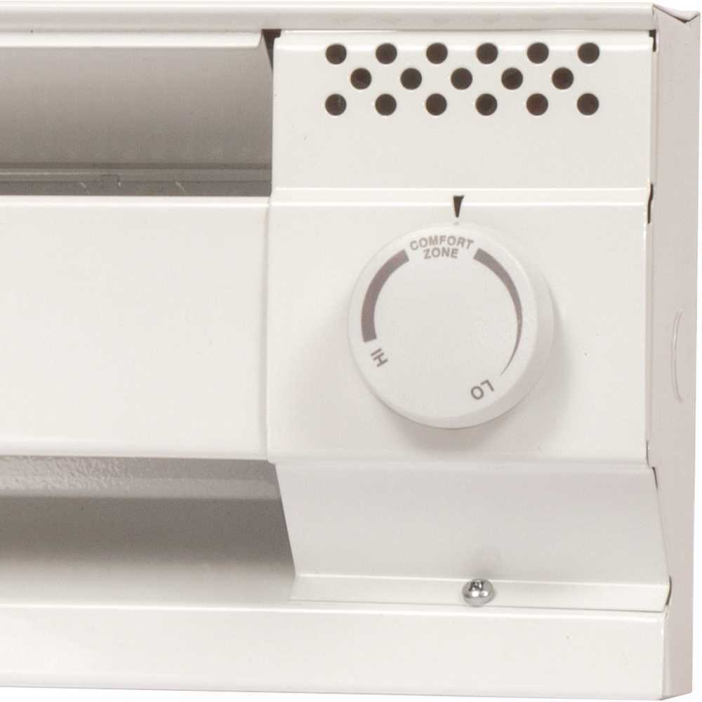 OFT　STOR Single-Pole Electric Baseboard-Mount Thermostat in White