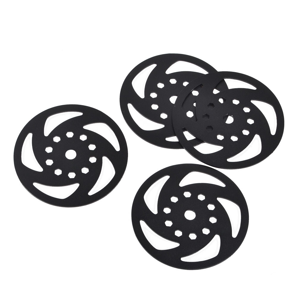 Metal Wheels Cover Set for Tamiya Clod Buster 4WD Bull Head Wheel