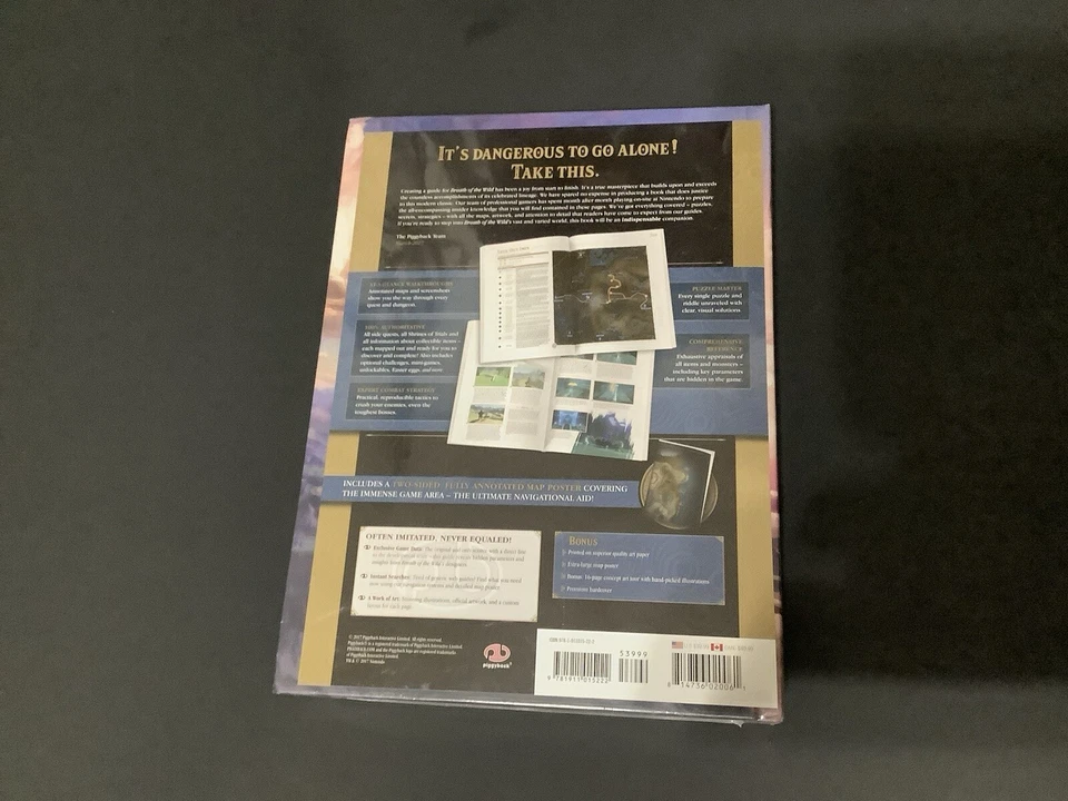 Zelda BOTW Strategy Guide Collectors Edition Factory Sealed - Image 2 of 4