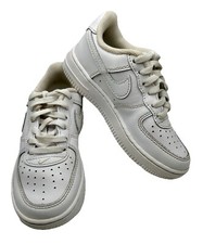 Nike Air Force 1 DH2925-111 Low Top Triple White Kid  s Size 11C