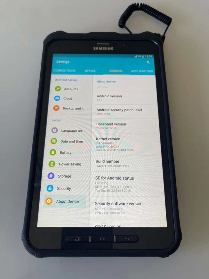 Ecom Tab- EX 01 D2 SM-T365 16GB 8'' Black Intrinsically safe Unlocked Wifi +Lte - Image 4 of 4