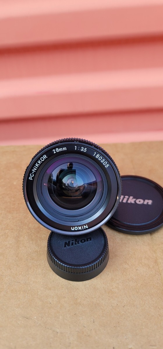 Nikon PC Nikkor 28mm f/3.5 MF Wide Angle Shift Lens w/cap | eBay