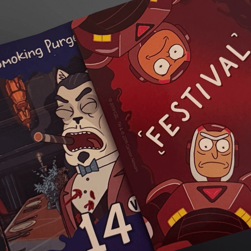 Rick and Morty Look Who's Purging Now Juego de Cartas 2-4 Jugadores Edades 17+ - Imagen 5 de 5
