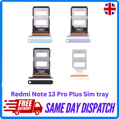 Für Xiaomi Redmi Note 13 Pro Plus Sim Karten Leser Halter Sim Tray Ersatz