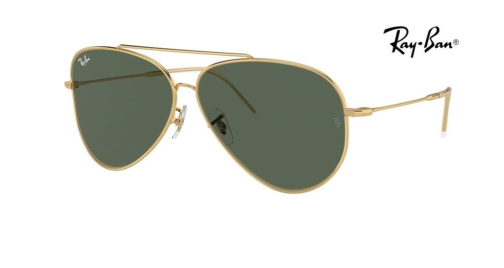 RAY BAN   RB 0101S  001/VR  " aviator reverse "    59  mm    occhiale da sole