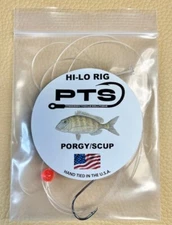 HEAVY DUTY High Low Rig Hi-Lo Bottom Fishing Rig (PORGY/SALTWATER) PTS