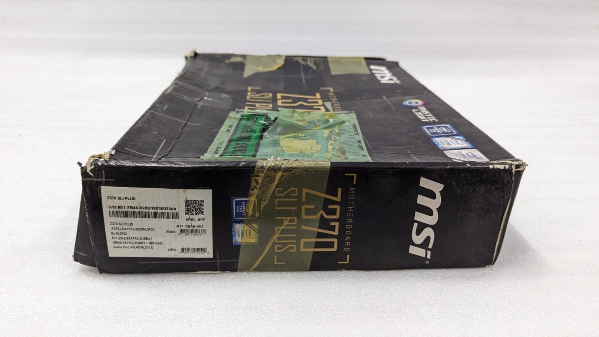 MSI Z370 SLI Plus Intel Core 8th Generation, x DDR4, 64GB, LGA