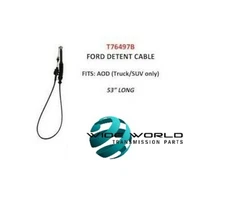 Detent Kickdown Cable Passing Gear Cable, for AOD FIOD Ford Trucks Transmission 