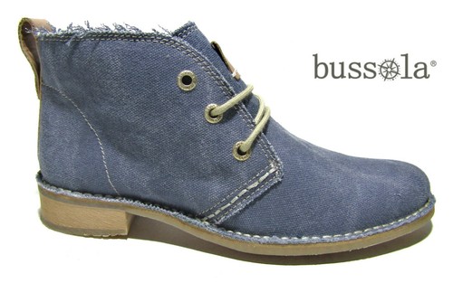 Scarpe polacchine da donna in tessuto jeans classiche con lacci casual  estive | eBay