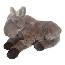 Dakin Mannie Moose Huggables Plush Stuffed Animal Toy 14" Baby Applause