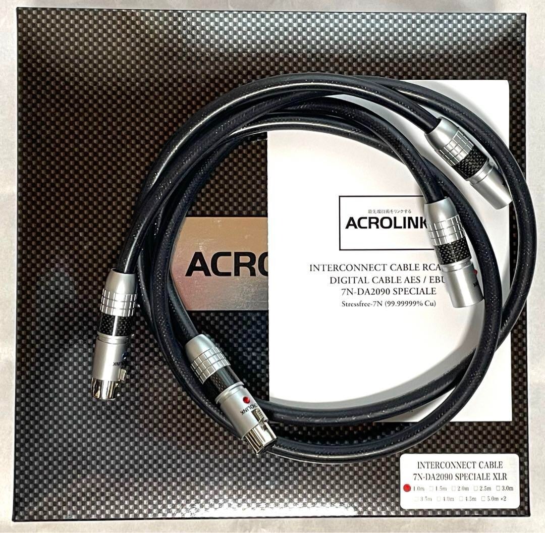 アクロリンク スペチアーレ ACROLINK 7N-DA2090 SPECIALE 1.0mペア RCA