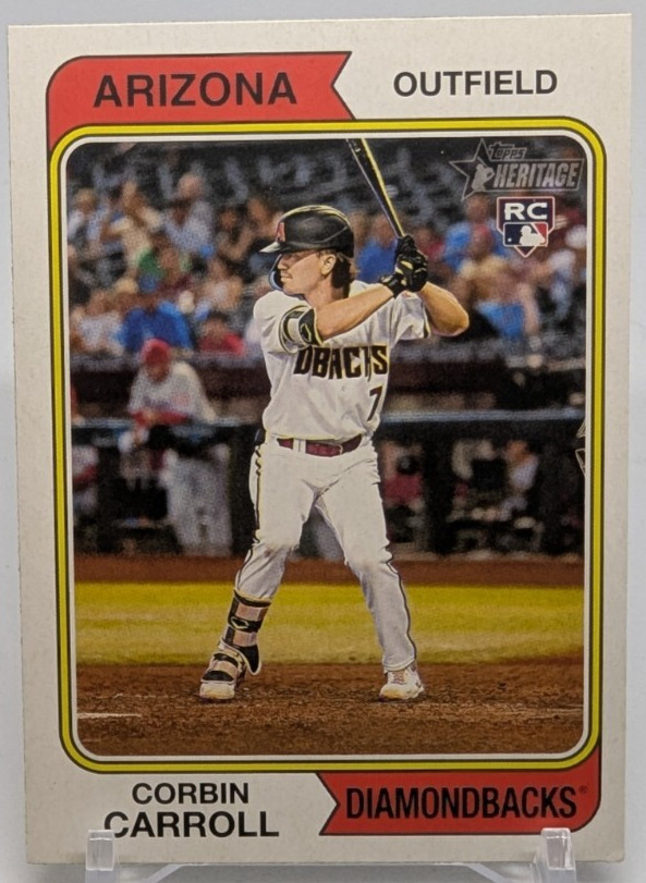 ⚾2023 Topps Heritage - #209 Corbin Carroll (RC) - Arizona Diamondbacks⚾