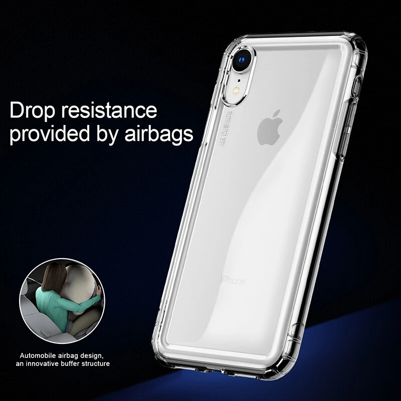 适用于 iPhone XR XS MAX 防震透明透明手机壳 保护套 — 第 2/4 张图片